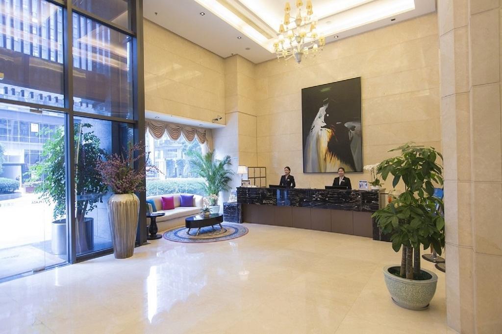 Chengdu Jianian Ceo Apartment Eksteriør bilde